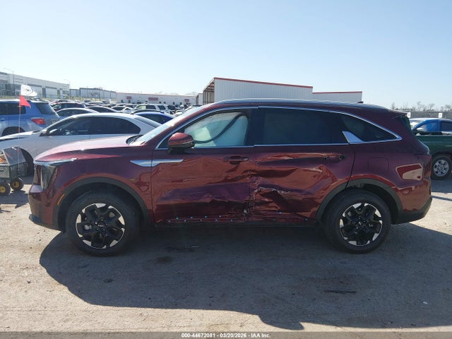 2025 Kia Sorento S მანქანა იყიდება აუქციონზე, vin: 5XYRLDJC7SG332951, აუქციონის ნომერი: 44672081