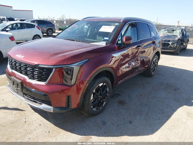 2025 Kia Sorento S მანქანა იყიდება აუქციონზე, vin: 5XYRLDJC7SG332951, აუქციონის ნომერი: 44672081