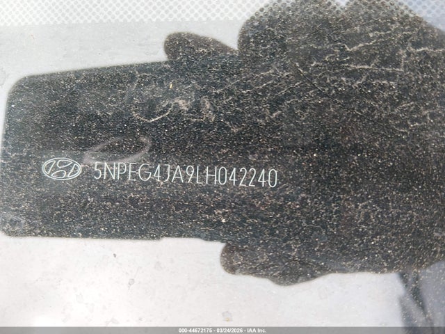 2020 Hyundai Sonata Se მანქანა იყიდება აუქციონზე, vin: 5NPEG4JA9LH042240, აუქციონის ნომერი: 44672175