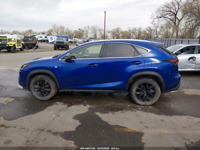 Продаж на аукціоні авто 2017 Lexus Nx 200t F Sport, vin: JTJBARBZ3H2107207, номер лоту: 44672184