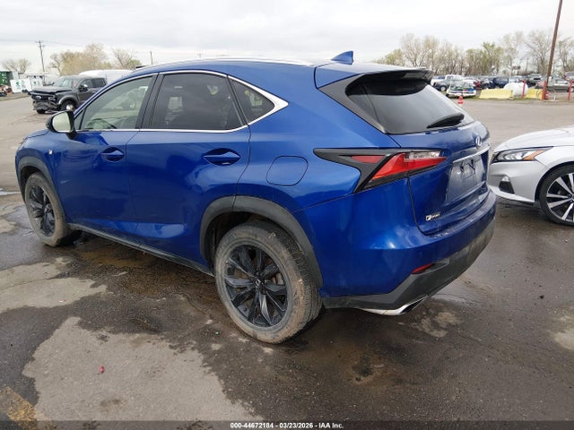 Продаж на аукціоні авто 2017 Lexus Nx 200t F Sport, vin: JTJBARBZ3H2107207, номер лоту: 44672184