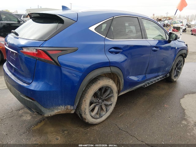Продаж на аукціоні авто 2017 Lexus Nx 200t F Sport, vin: JTJBARBZ3H2107207, номер лоту: 44672184