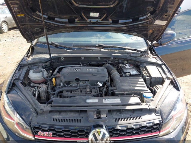 44672217 :رقم المزاد ، 3VW6T7AU4KM006683 vin ، 2019 Volkswagen Golf Gti 2.0t Autobahn/2.0t Rabbit Edition/2.0t S/2.0t Se مزاد بيع