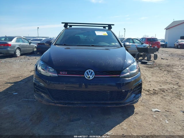 44672217 :رقم المزاد ، 3VW6T7AU4KM006683 vin ، 2019 Volkswagen Golf Gti 2.0t Autobahn/2.0t Rabbit Edition/2.0t S/2.0t Se مزاد بيع