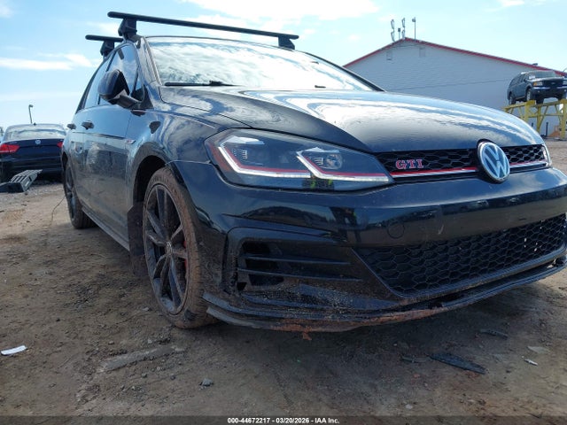 44672217 :رقم المزاد ، 3VW6T7AU4KM006683 vin ، 2019 Volkswagen Golf Gti 2.0t Autobahn/2.0t Rabbit Edition/2.0t S/2.0t Se مزاد بيع