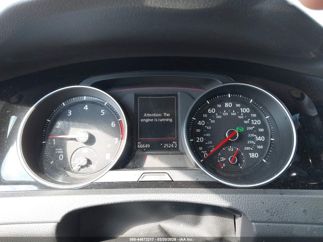 44672217 :رقم المزاد ، 3VW6T7AU4KM006683 vin ، 2019 Volkswagen Golf Gti 2.0t Autobahn/2.0t Rabbit Edition/2.0t S/2.0t Se مزاد بيع