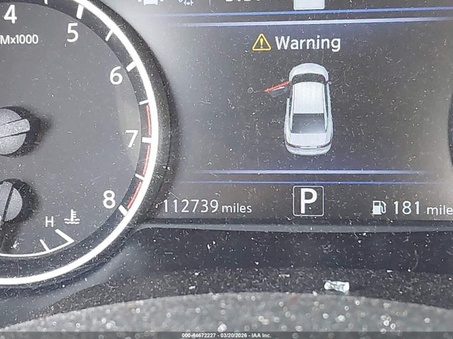 2020 Nissan Maxima Sl Xtronic Cvt მანქანა იყიდება აუქციონზე, vin: 1N4AA6DV3LC378154, აუქციონის ნომერი: 44672227