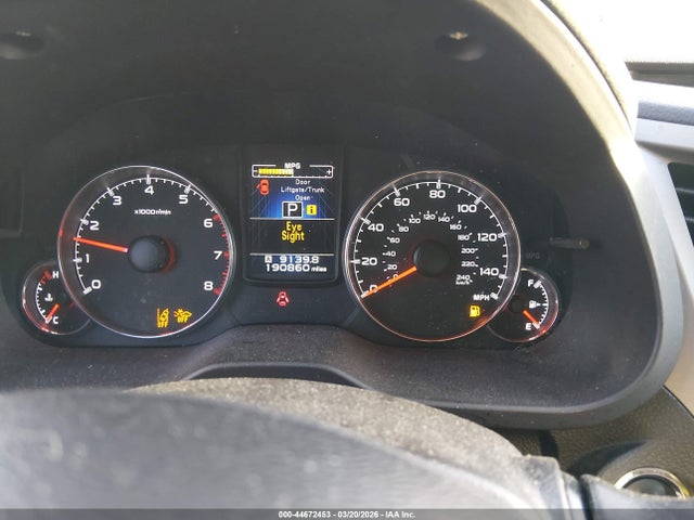 44672453 :رقم المزاد ، 4S4BRBPC2E3258161 vin ، 2014 Subaru Outback 2.5i Limited مزاد بيع