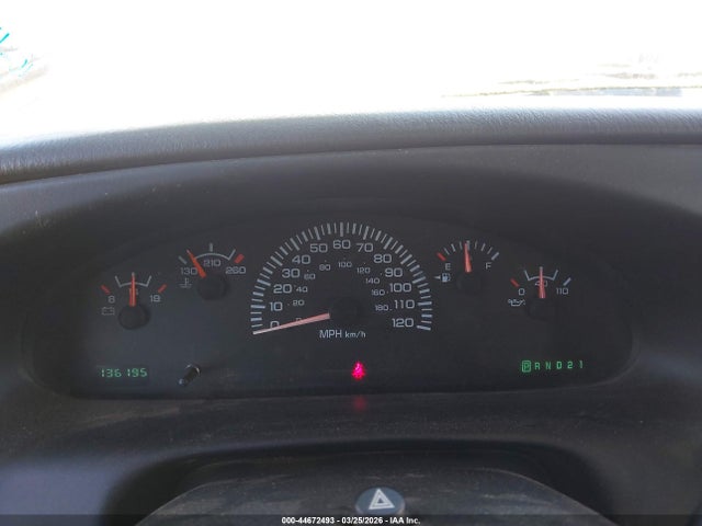 Продажа на аукционе авто 2002 Dodge Ram Van 2500 Conversion, vin: 2B7JB21Z72K123318, номер лота: 44672493