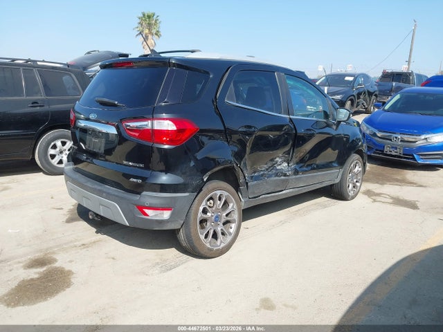 44672501 :رقم المزاد ، MAJ6P1WL6JC188865 vin ، 2018 Ford Ecosport Titanium مزاد بيع