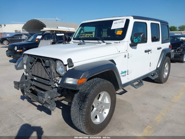 44672596 :رقم المزاد ، 1C4HJXDN5KW634662 vin ، 2019 Jeep Wrangler Unlimited Sport S 4x4 مزاد بيع