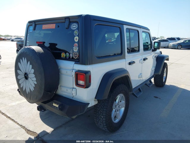44672596 :رقم المزاد ، 1C4HJXDN5KW634662 vin ، 2019 Jeep Wrangler Unlimited Sport S 4x4 مزاد بيع