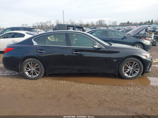 44672608 :رقم المزاد ، JN1EV7AR1HM837702 vin ، 2017 Infiniti Q50 3.0t Signature Edition مزاد بيع