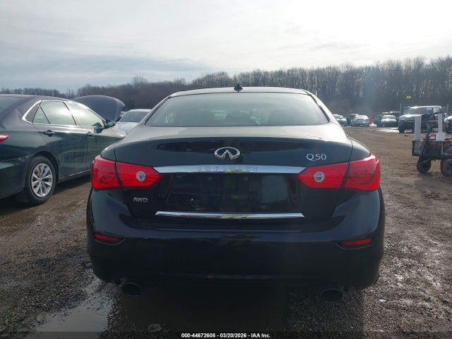 44672608 :رقم المزاد ، JN1EV7AR1HM837702 vin ، 2017 Infiniti Q50 3.0t Signature Edition مزاد بيع