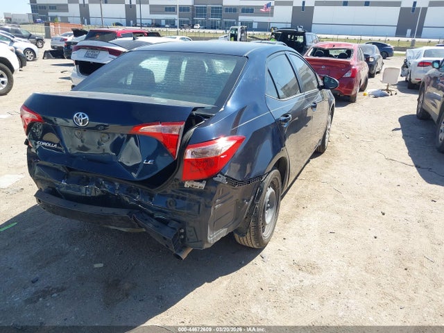 Auction sale of the 2018 Toyota Corolla Le, vin: 5YFBURHE4JP778522, lot number: 44672609