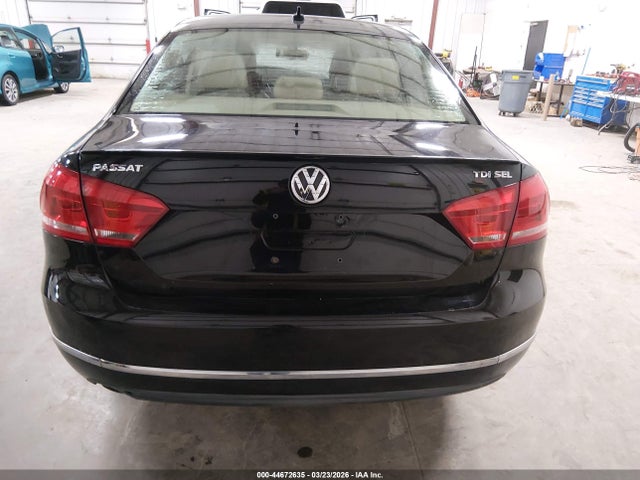 44672635 :رقم المزاد ، 1VWCN7A37DC027889 vin ، 2013 Volkswagen Passat 2.0l Tdi Sel Premium مزاد بيع