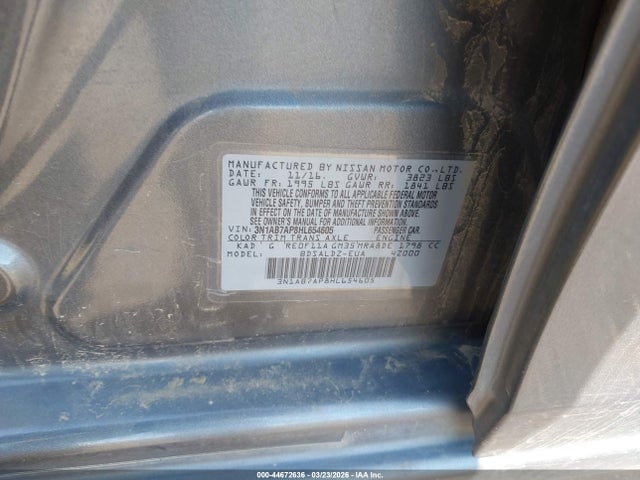 3N1AB7AP8HL654605 Nissan SENTRA SV