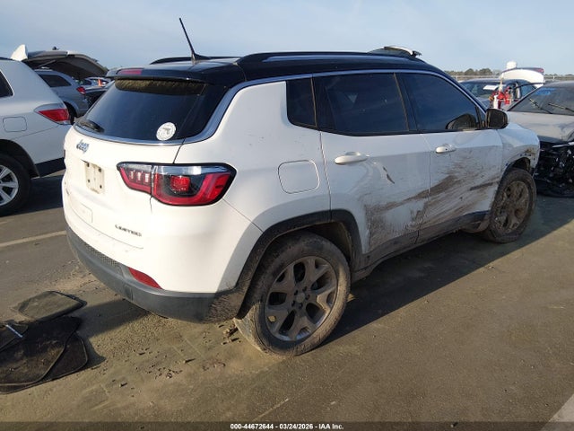 Продажа на аукционе авто 2019 Jeep Compass Limited 4x4, vin: 3C4NJDCB0KT752942, номер лота: 44672644