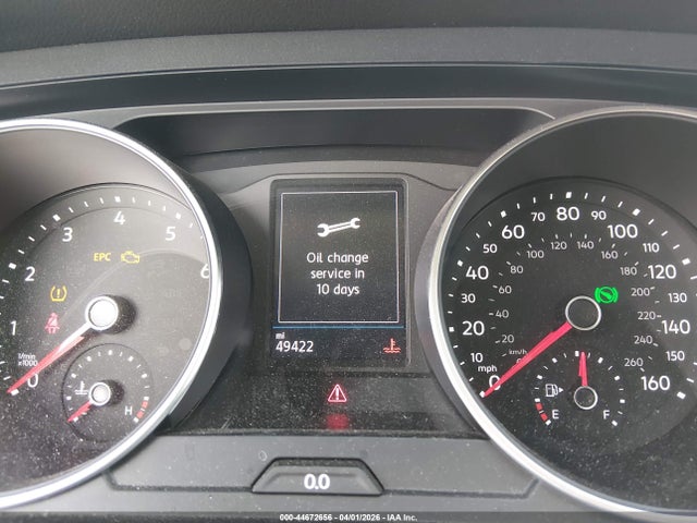 Продаж на аукціоні авто 2019 Volkswagen Tiguan 2.0t S, vin: 3VV0B7AX6KM089458, номер лоту: 44672656