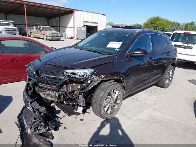 2021 Buick Encore Gx Awd Essence მანქანა იყიდება აუქციონზე, vin: KL4MMGSL2MB151707, აუქციონის ნომერი: 44672681