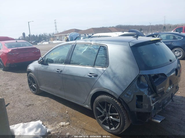 2017 Volkswagen Golf Tsi S 4-door/tsi Se 4-door/tsi Sel 4-door/tsi Wolfsburg Edition 4-door მანქანა იყიდება აუქციონზე, vin: 3VW217AU4HM010746, აუქციონის ნომერი: 44672710