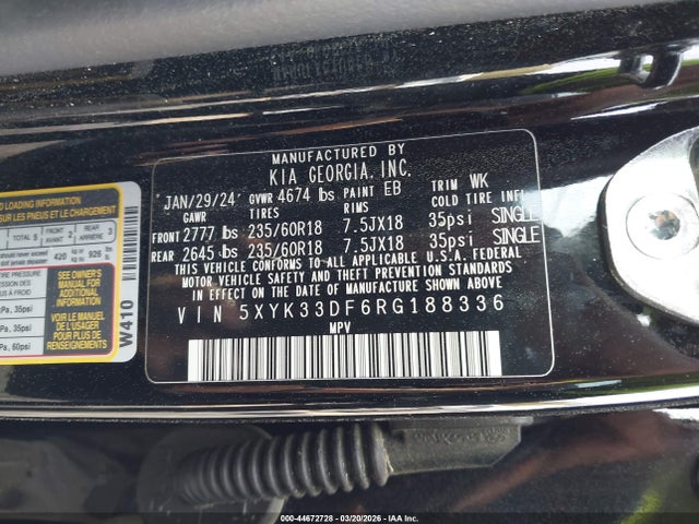 2024 KIA SPORTAGE 5XYK33DF6RG188336 Photo 8