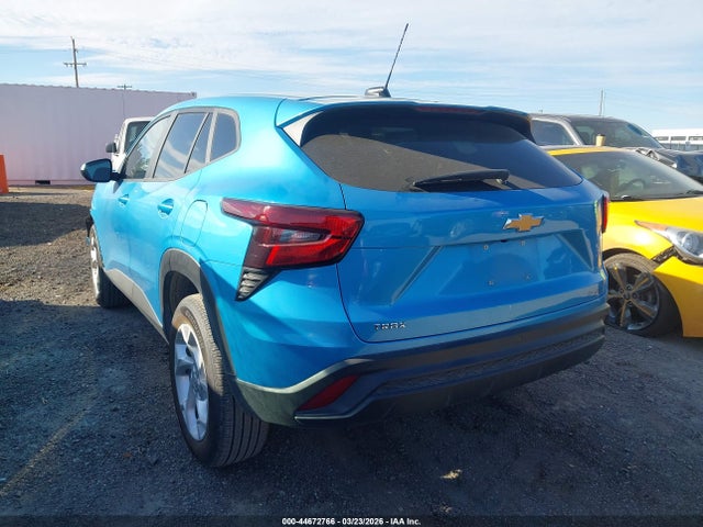 44672766 :رقم المزاد ، KL77LFEP5SC279040 vin ، 2025 Chevrolet Trax Fwd Ls مزاد بيع