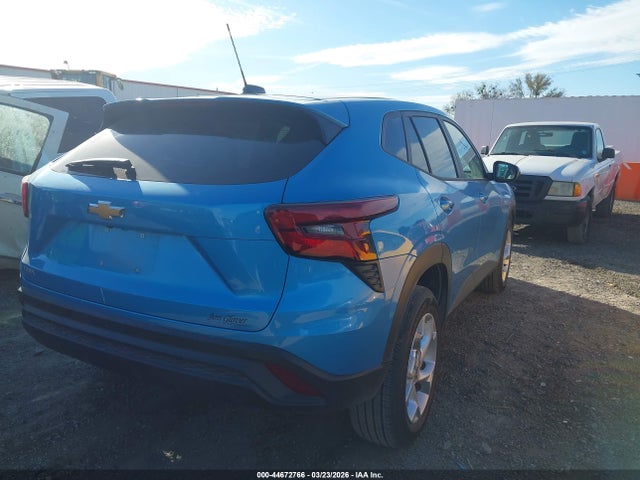 44672766 :رقم المزاد ، KL77LFEP5SC279040 vin ، 2025 Chevrolet Trax Fwd Ls مزاد بيع