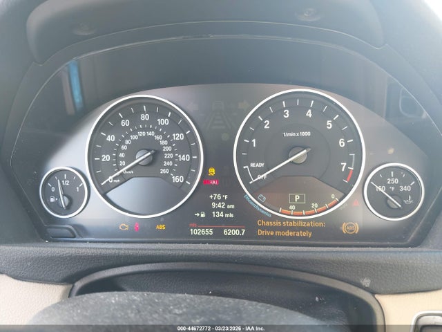 2013 Bmw 328i მანქანა იყიდება აუქციონზე, vin: WBA3C1C51DF437989, აუქციონის ნომერი: 44672772