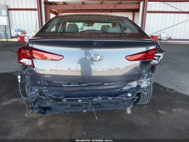 44672784 :رقم المزاد ، 5NPD74LF6LH604650 vin ، 2020 Hyundai Elantra Se مزاد بيع
