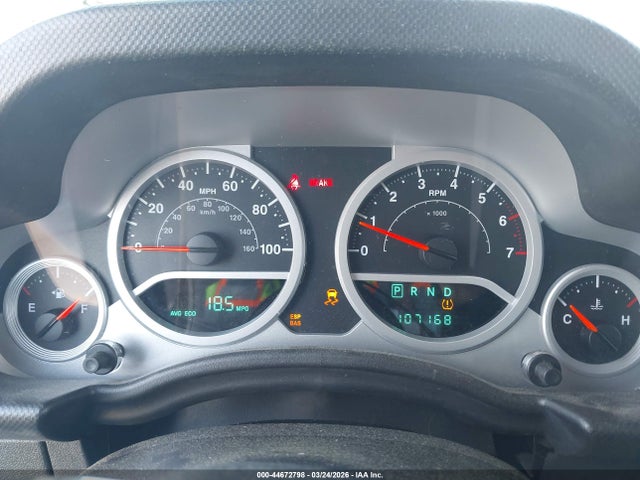 Продаж на аукціоні авто 2010 Jeep Wrangler Unlimited Sahara, vin: 1J4HA5H11AL166886, номер лоту: 44672798