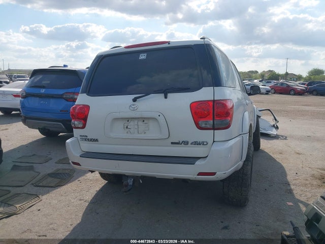 Продаж на аукціоні авто 2006 Toyota Sequoia Sr5 V8, vin: 5TDBT44A76S260766, номер лоту: 44672843