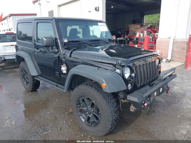 44672986 :رقم المزاد ، 1C4AJWAG1JL908778 vin ، 2018 Jeep Wrangler Jk Willy Wheeler W 4x4 مزاد بيع