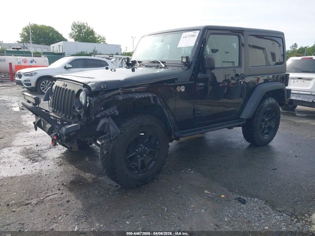 44672986 :رقم المزاد ، 1C4AJWAG1JL908778 vin ، 2018 Jeep Wrangler Jk Willy Wheeler W 4x4 مزاد بيع