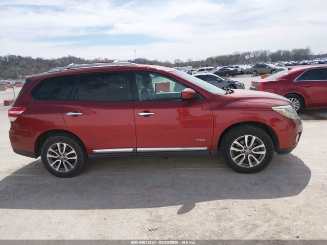 Продажа на аукционе авто 2014 Nissan Pathfinder Hybrid Sl, vin: 5N1CR2MM6EC652795, номер лота: 44672993