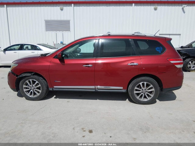 Продажа на аукционе авто 2014 Nissan Pathfinder Hybrid Sl, vin: 5N1CR2MM6EC652795, номер лота: 44672993