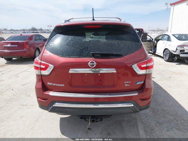 Продажа на аукционе авто 2014 Nissan Pathfinder Hybrid Sl, vin: 5N1CR2MM6EC652795, номер лота: 44672993