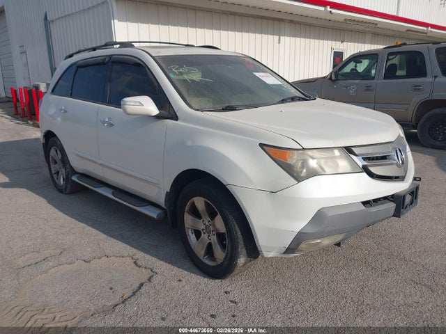 2007 Acura Mdx Technology Package მანქანა იყიდება აუქციონზე, vin: 2HNYD28357H521622, აუქციონის ნომერი: 44673050