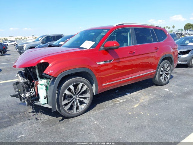 44673142 :رقم المزاد ، 1V2CR2CA9MC514340 vin ، 2021 Volkswagen Atlas 3.6l V6 Sel R-line مزاد بيع
