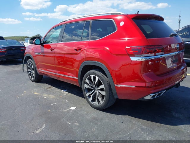 44673142 :رقم المزاد ، 1V2CR2CA9MC514340 vin ، 2021 Volkswagen Atlas 3.6l V6 Sel R-line مزاد بيع