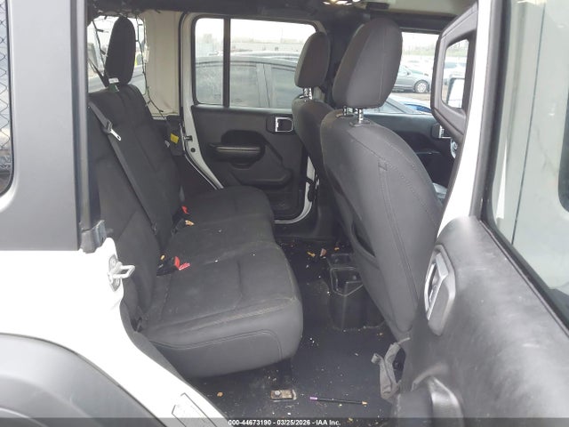 44673190 :رقم المزاد ، 1C4HJXDNXKW575365 vin ، 2019 Jeep Wrangler Unlimited Sport S 4x4 مزاد بيع