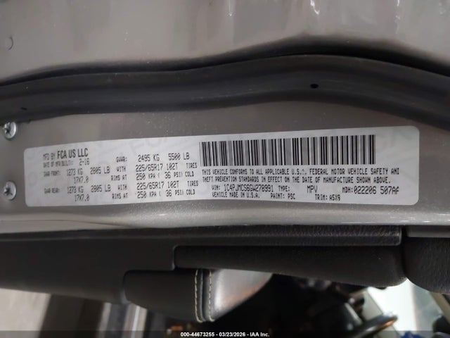 Продаж на аукціоні авто 2016 Jeep Cherokee Latitude, vin: 1C4PJMCS6GW278991, номер лоту: 44673255