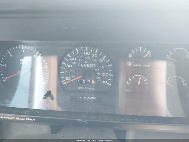 44673335 :رقم المزاد ، 1B7FL26X5RW147345 vin ، 1994 Dodge Dakota مزاد بيع
