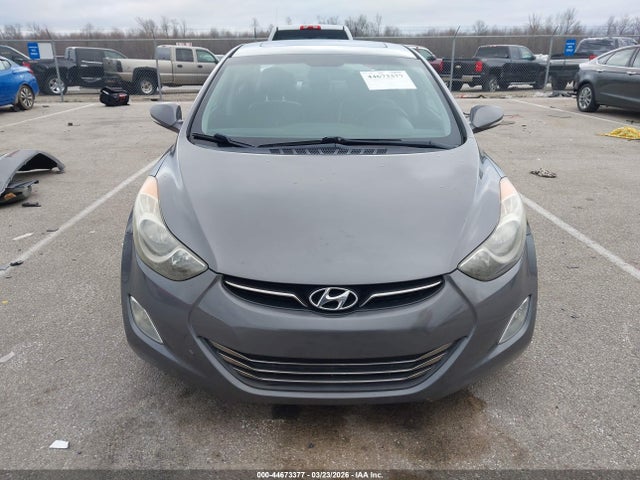 2013 Hyundai Elantra Limited მანქანა იყიდება აუქციონზე, vin: 5NPDH4AE1DH454911, აუქციონის ნომერი: 44673377