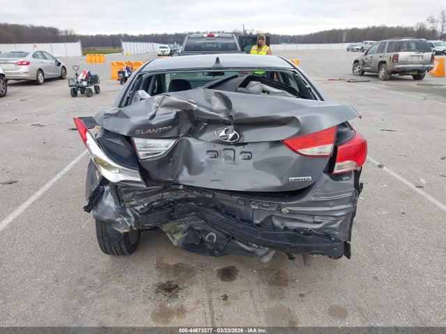 2013 Hyundai Elantra Limited მანქანა იყიდება აუქციონზე, vin: 5NPDH4AE1DH454911, აუქციონის ნომერი: 44673377