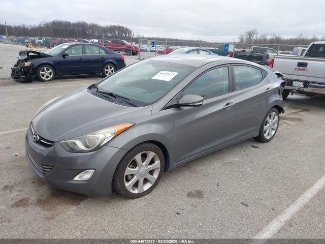 2013 Hyundai Elantra Limited მანქანა იყიდება აუქციონზე, vin: 5NPDH4AE1DH454911, აუქციონის ნომერი: 44673377
