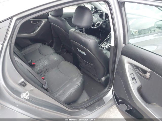 2013 Hyundai Elantra Limited მანქანა იყიდება აუქციონზე, vin: 5NPDH4AE1DH454911, აუქციონის ნომერი: 44673377