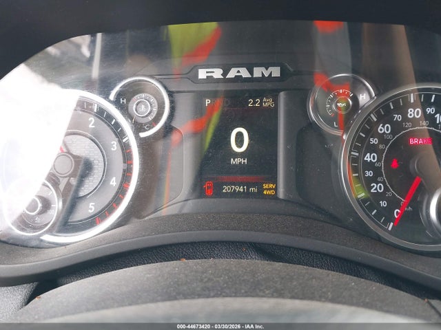 44673420 :رقم المزاد ، 3C63RRHL7NG302689 vin ، 2022 Ram 3500 Big Horn  4x4 8' Box مزاد بيع