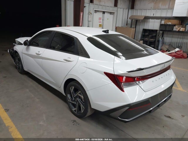 2025 Hyundai Elantra Sel Sport მანქანა იყიდება აუქციონზე, vin: KMHLM4DG4SU007802, აუქციონის ნომერი: 44673430