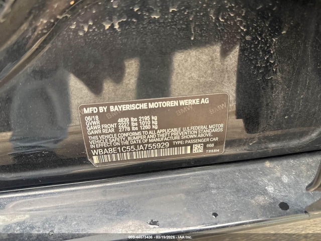 2018 BMW 330E WBA8E1C55JA755929 Photo 8